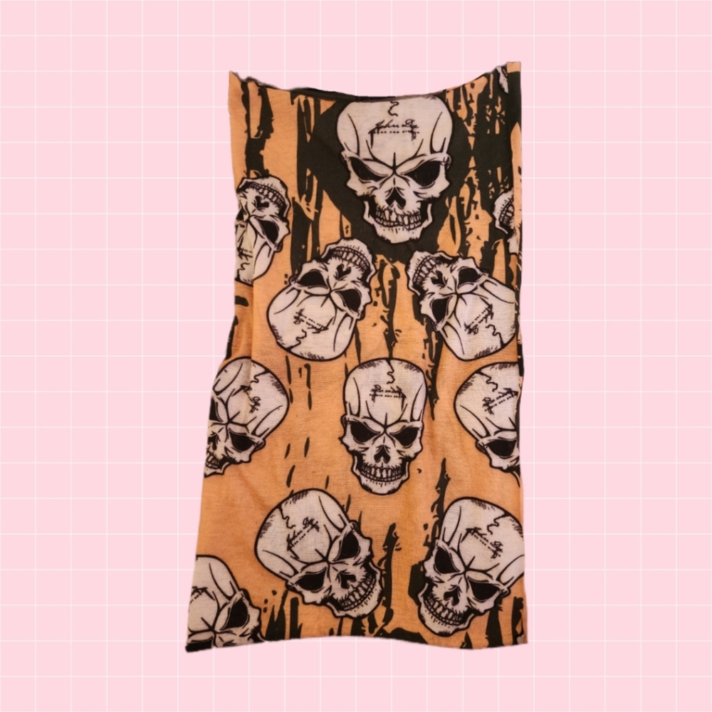 John Doe neck tube Skull Print